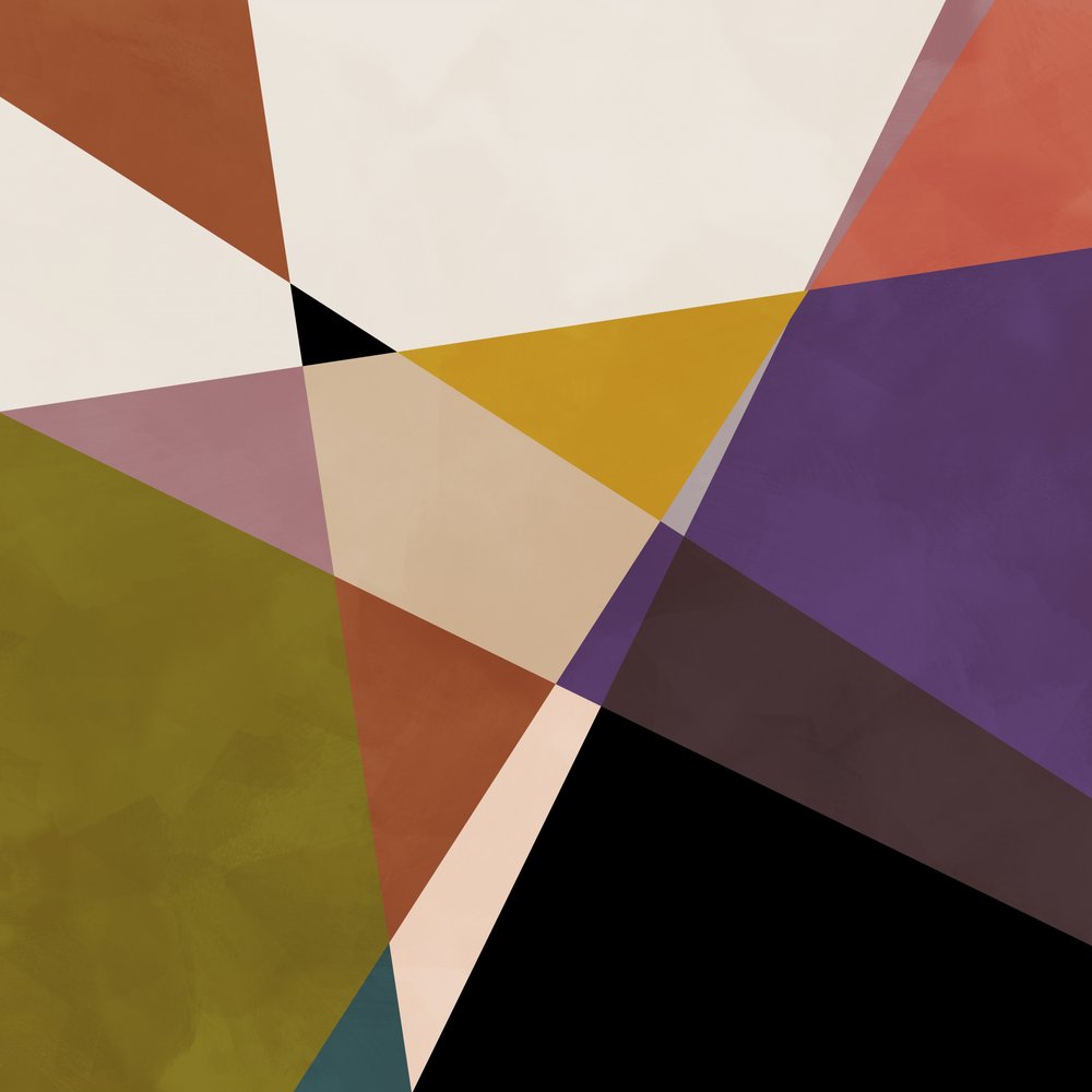 Środkowe koła, terakota, czarne 3 autorstwa Ana Rut Bre