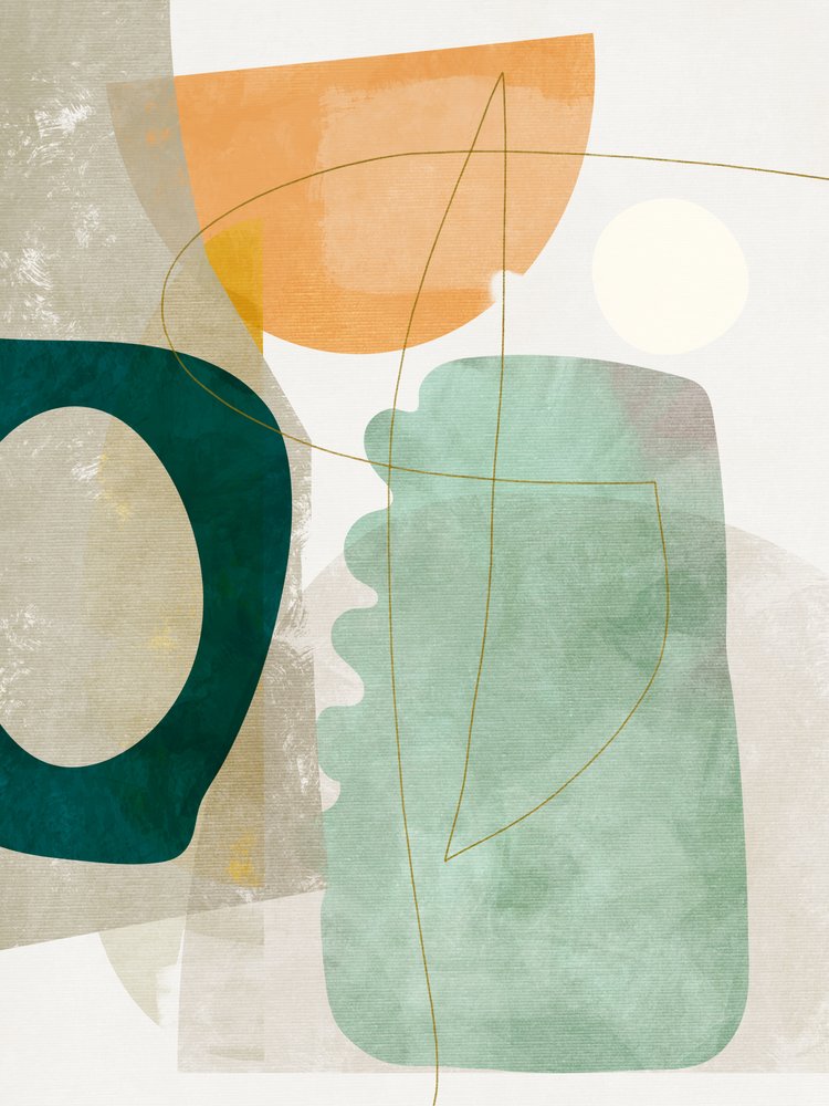 Nature Friendly Terracotta 2 – kopia akwareli autorstwa Ana Rut Bre