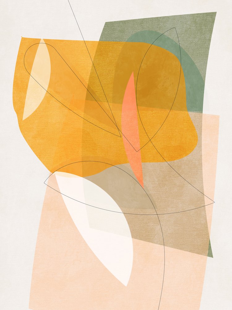 Nature Friendly Terracotta 5 – kopia akwareli autorstwa Ana Rut Bre