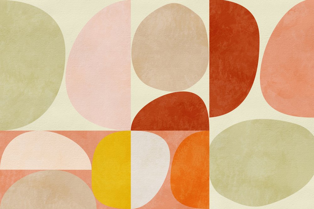 Pastelowa geometria autorstwa Ana Rut Bre