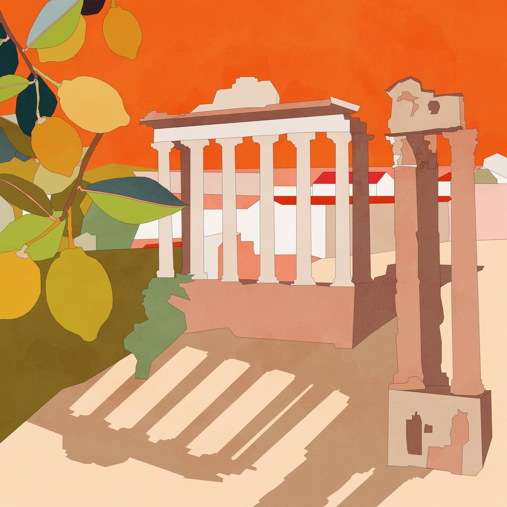 Rzym 3 autorstwa Ana Rut Bre