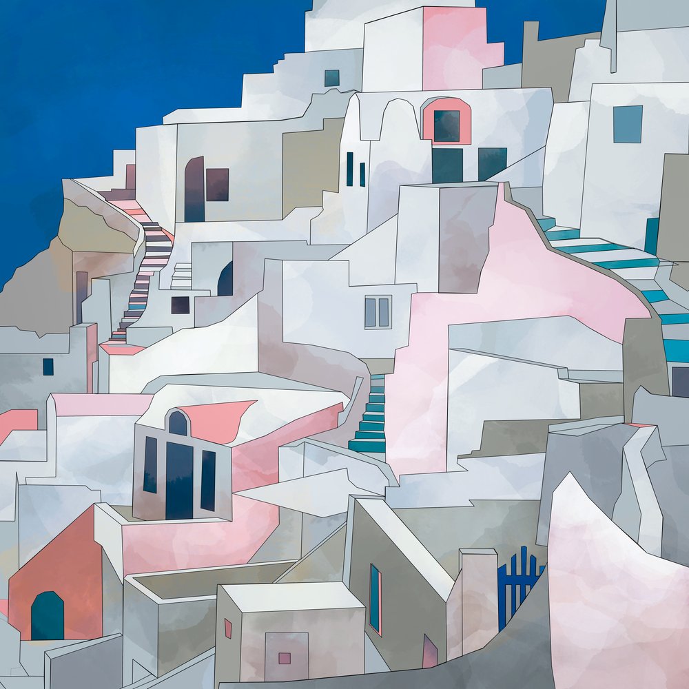 Santorini7x7 autorstwa Ana Rut Bre