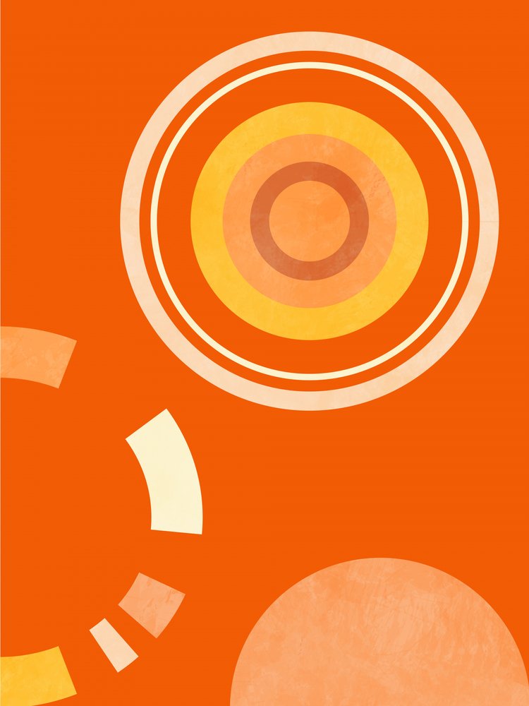 Wiosenna rapsodia – pomarańczowa 4 autorstwa Ana Rut Bre