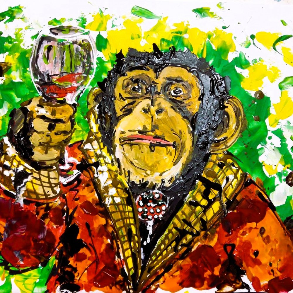 Dapper Monkey Toast autorstwa Anda Bieza