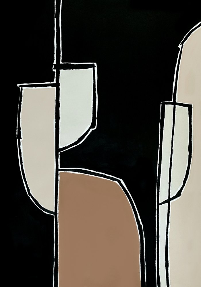 Czysta, geometryczna abstrakcja autorstwa Andrea Reichhart