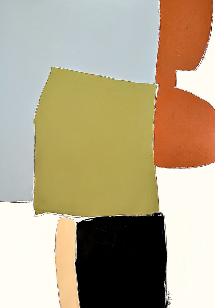 Stonowane formy abstrakcyjne autorstwa Andrea Reichhart