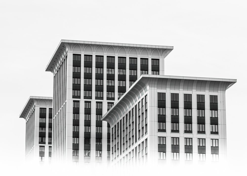 Minimalistyczna architektura miejska autorstwa Andrey Kotov
