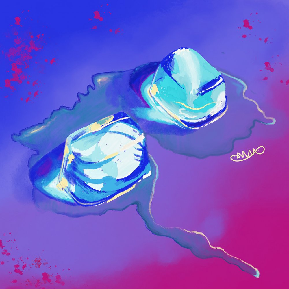 Lodowoniebieski topniejący autorstwa Anna Viklund