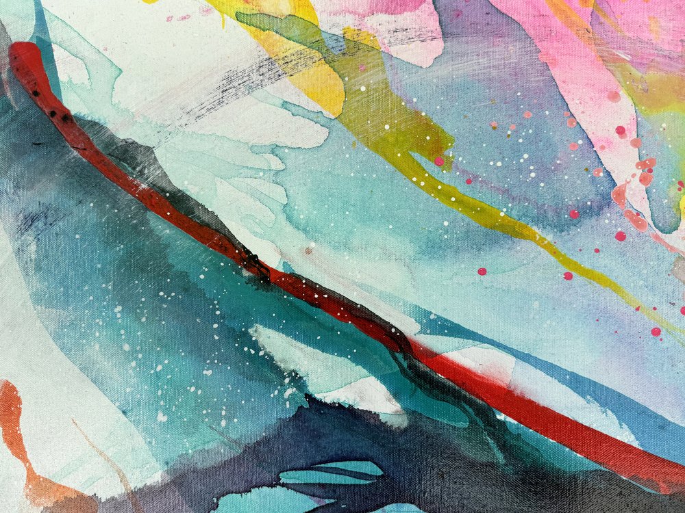 Żywe, płynne kolory autorstwa Anna Viklund
