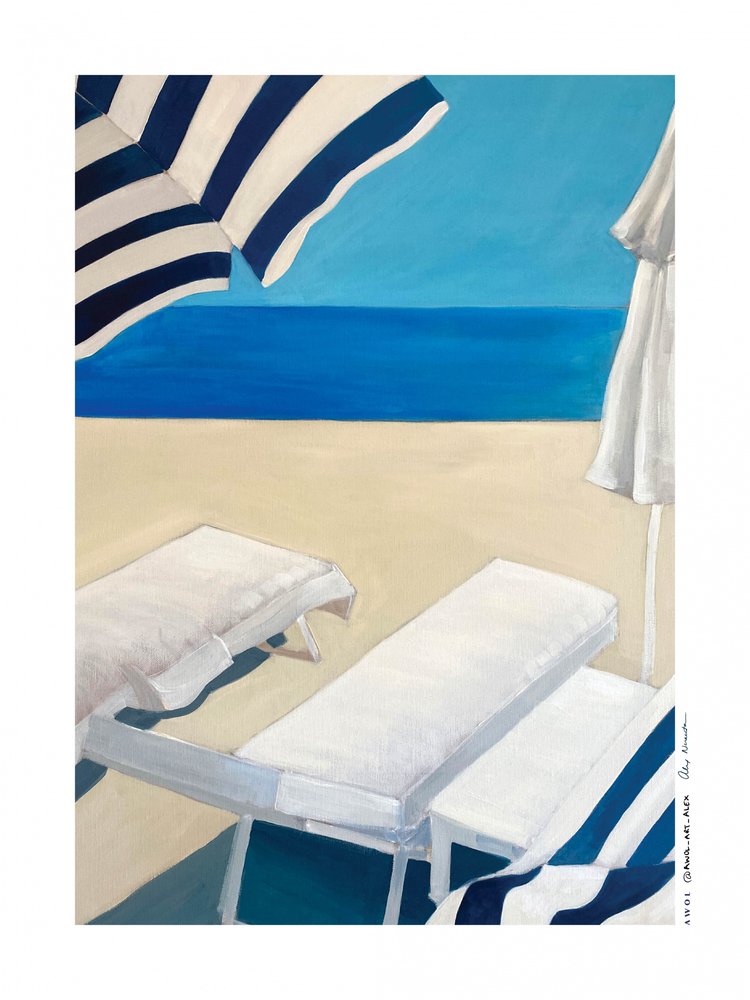 Letni wypad na plażę autorstwa Awol Art Alex