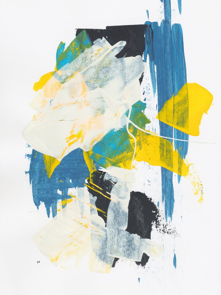 Dynamiczne, abstrakcyjne kolory autorstwa Bronwyn Baker