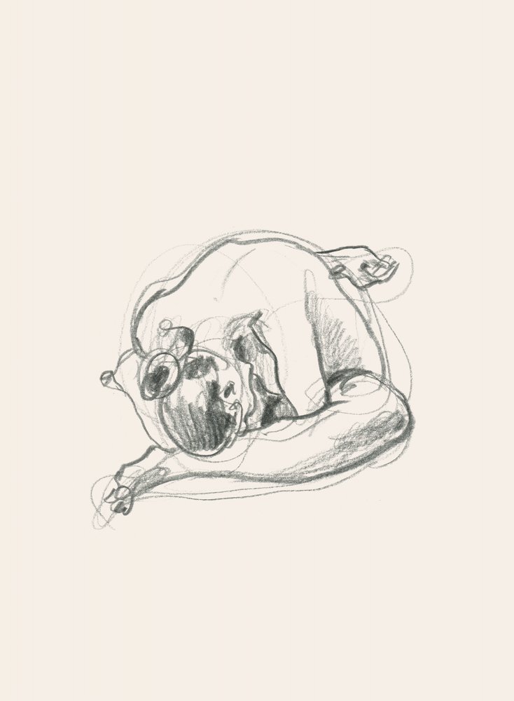 Cicha, skulona postać autorstwa Catalina Somolinos