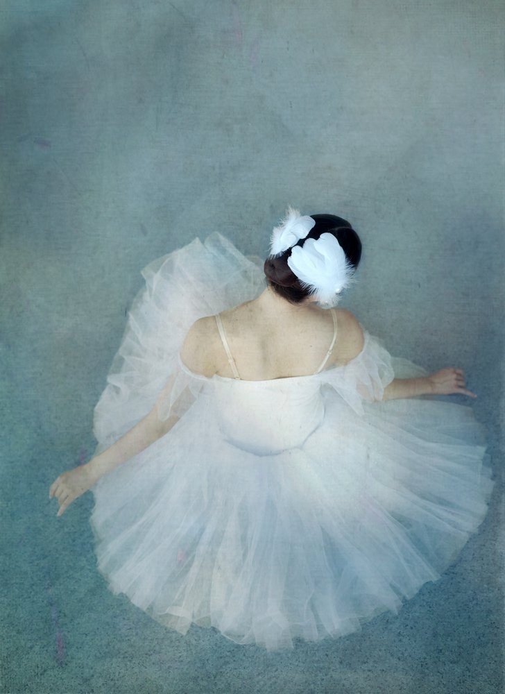 Elegancka balerina „Łabędź” autorstwa Catherine Wang