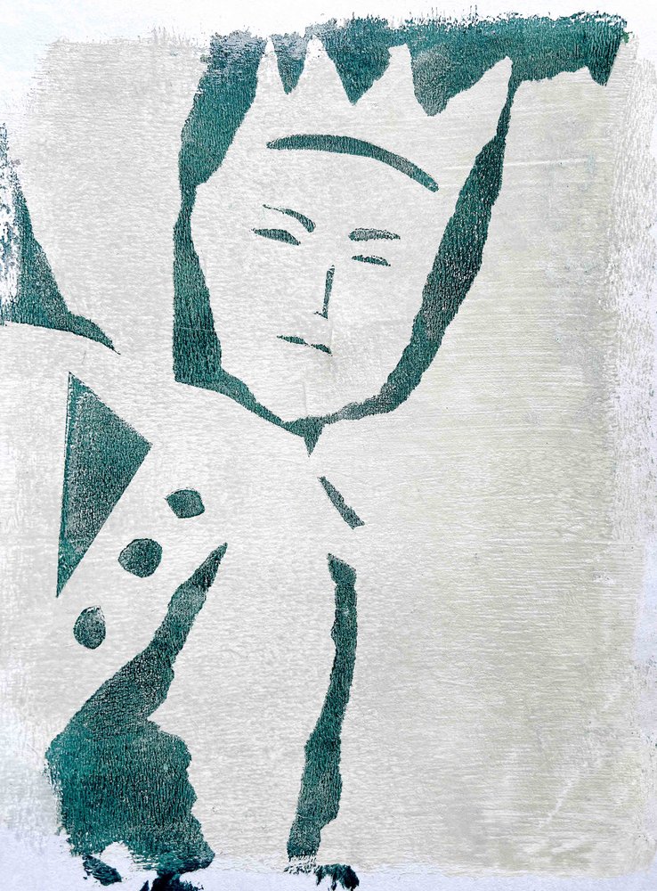 Portret abstrakcyjny II autorstwa Christina Misuro