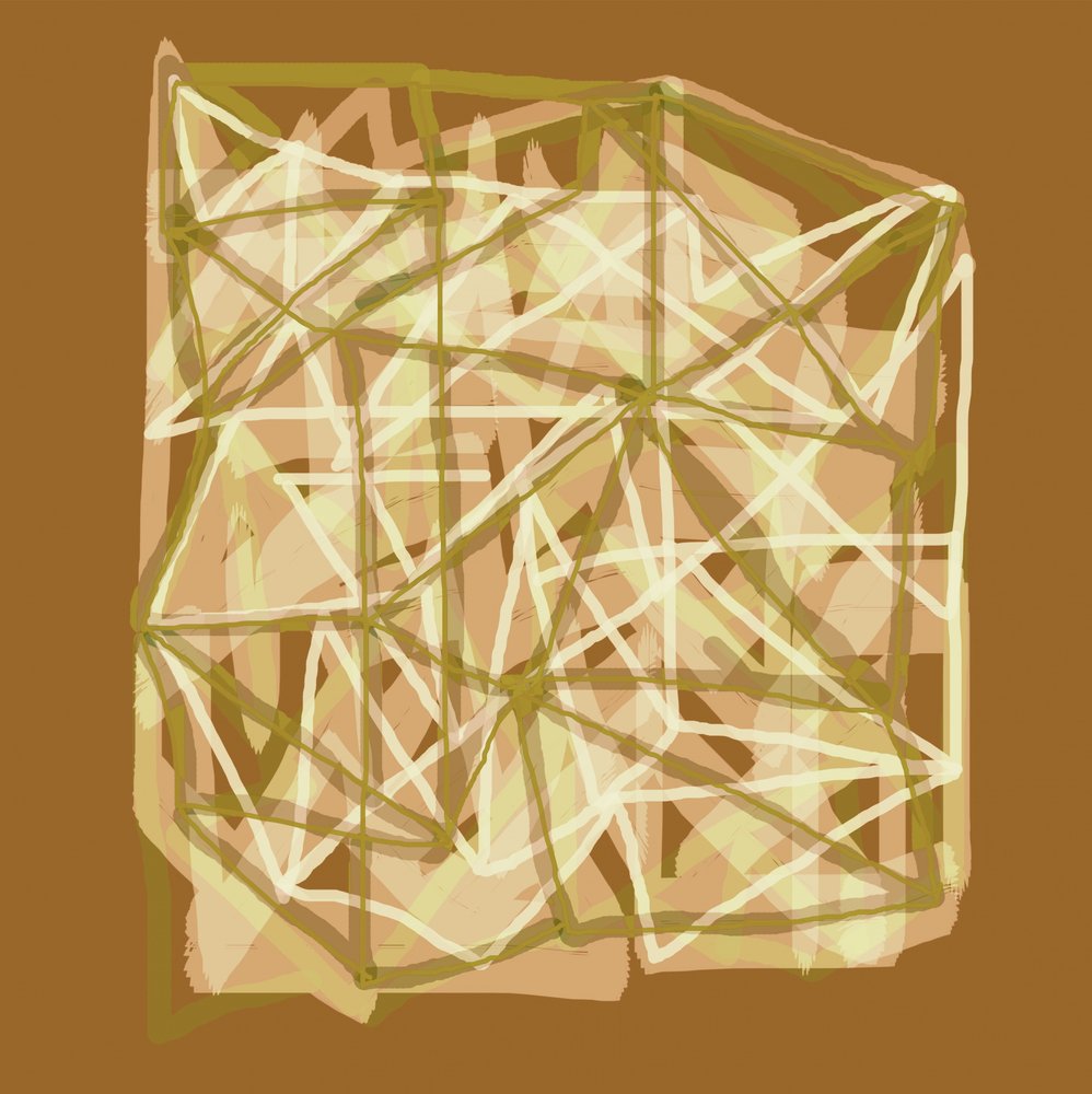 Abstrakcyjne linie geometryczne autorstwa Christina Sillen