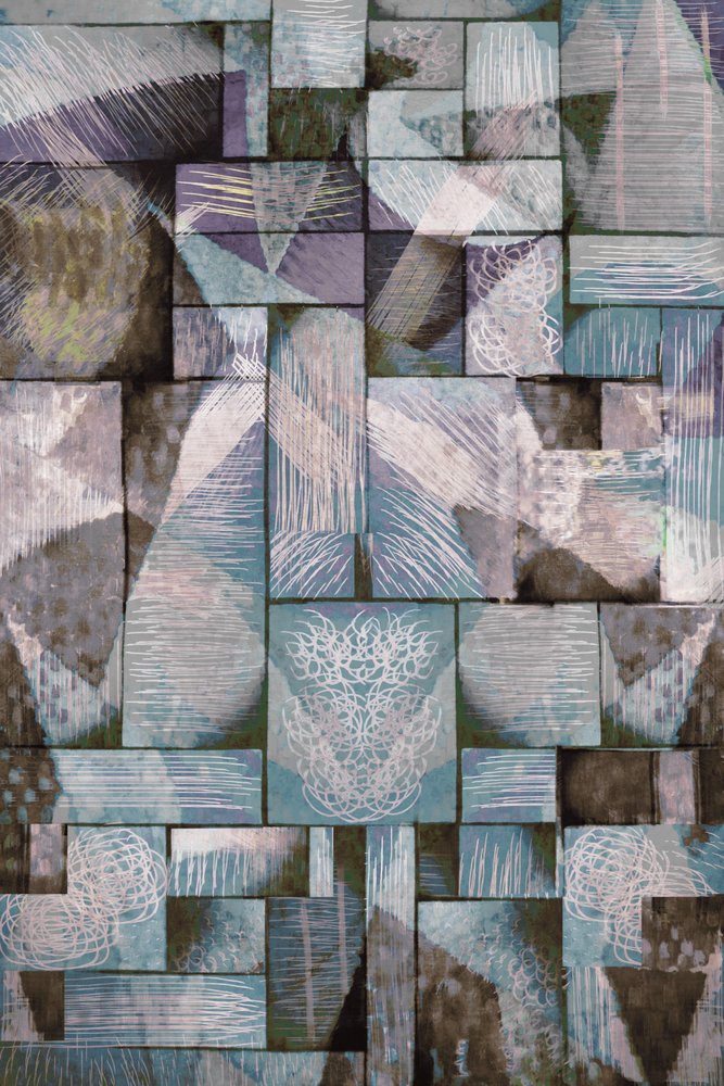 Abstrakcyjny geometryczny spokój autorstwa Christina Sillen