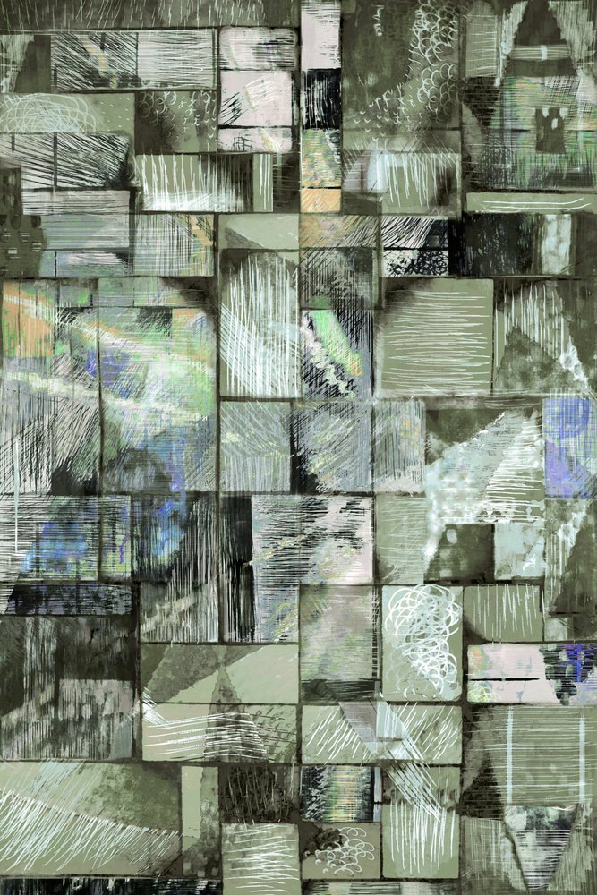 Stonowane wzory geometryczne autorstwa Christina Sillen