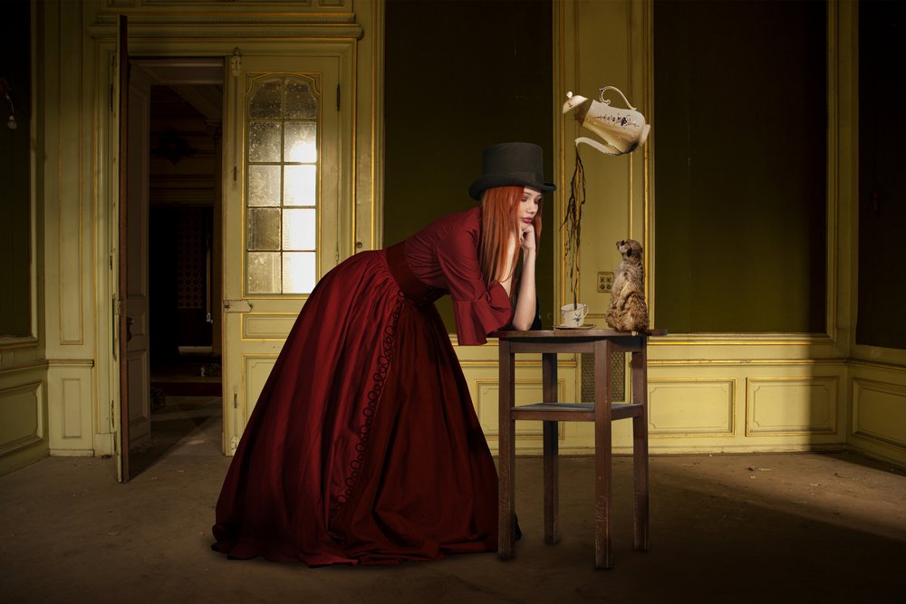 Herbata „Elegant Woman Meerkat” autorstwa Christine von Diepenbroek