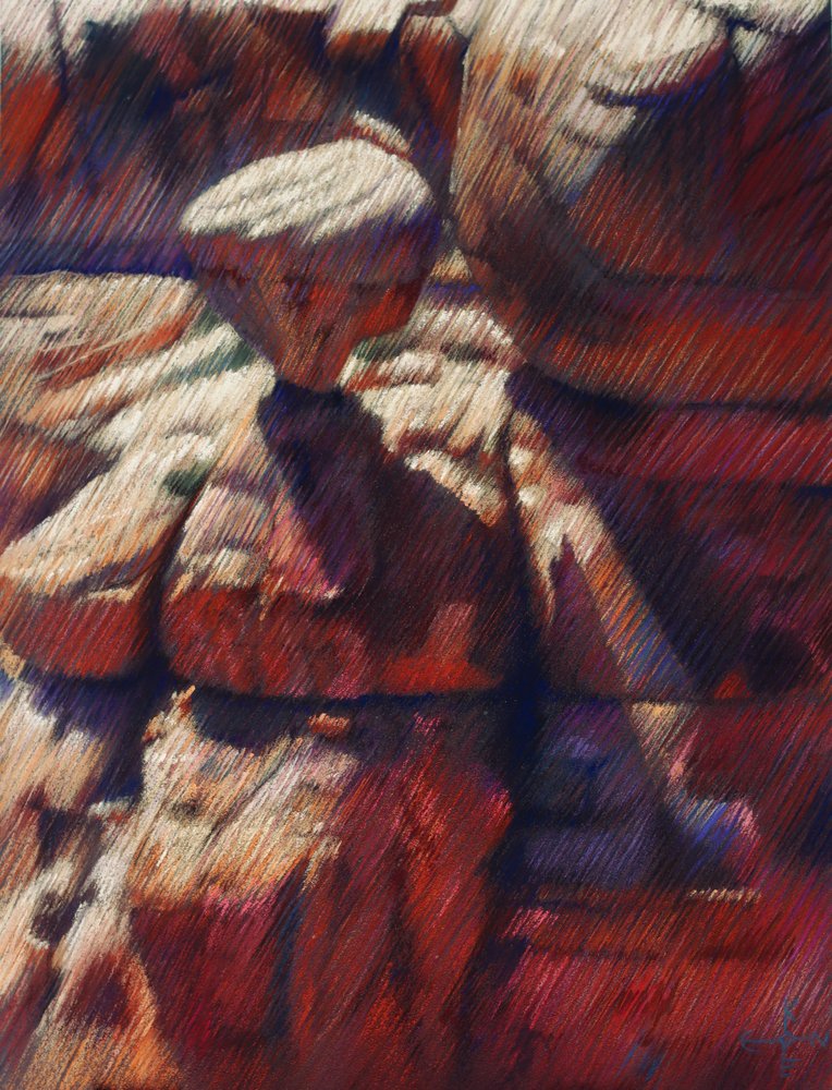 Zrównoważone skały pustynne autorstwa Corné Akkers