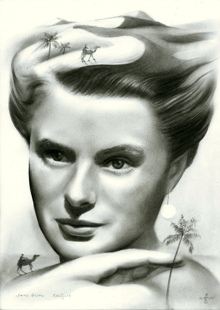 Portret „Pustynne marzenia” autorstwa Corné Akkers