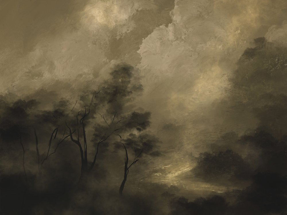 Moody Woods autorstwa Dan Hobday