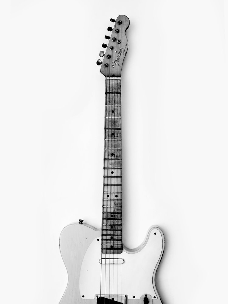 Ponadczasowa gitara elektryczna autorstwa David Drake