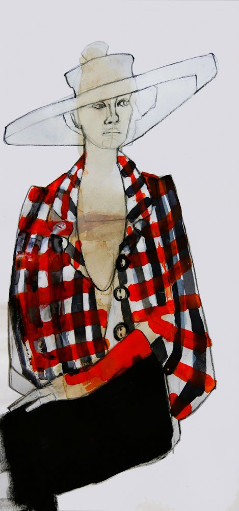 Odważna moda w kratę autorstwa Doris Schmitz