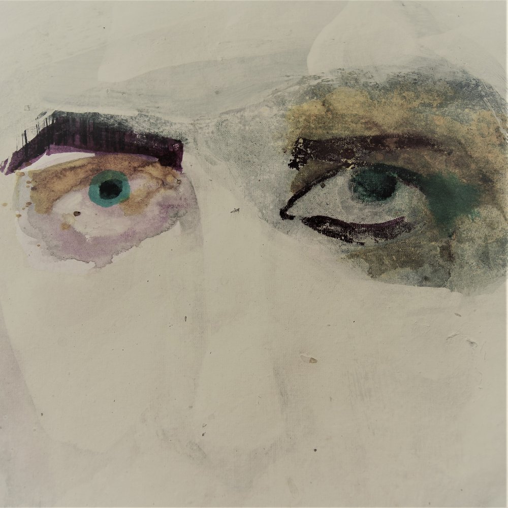 Marzycielski, abstrakcyjny portret autorstwa Doris Schmitz