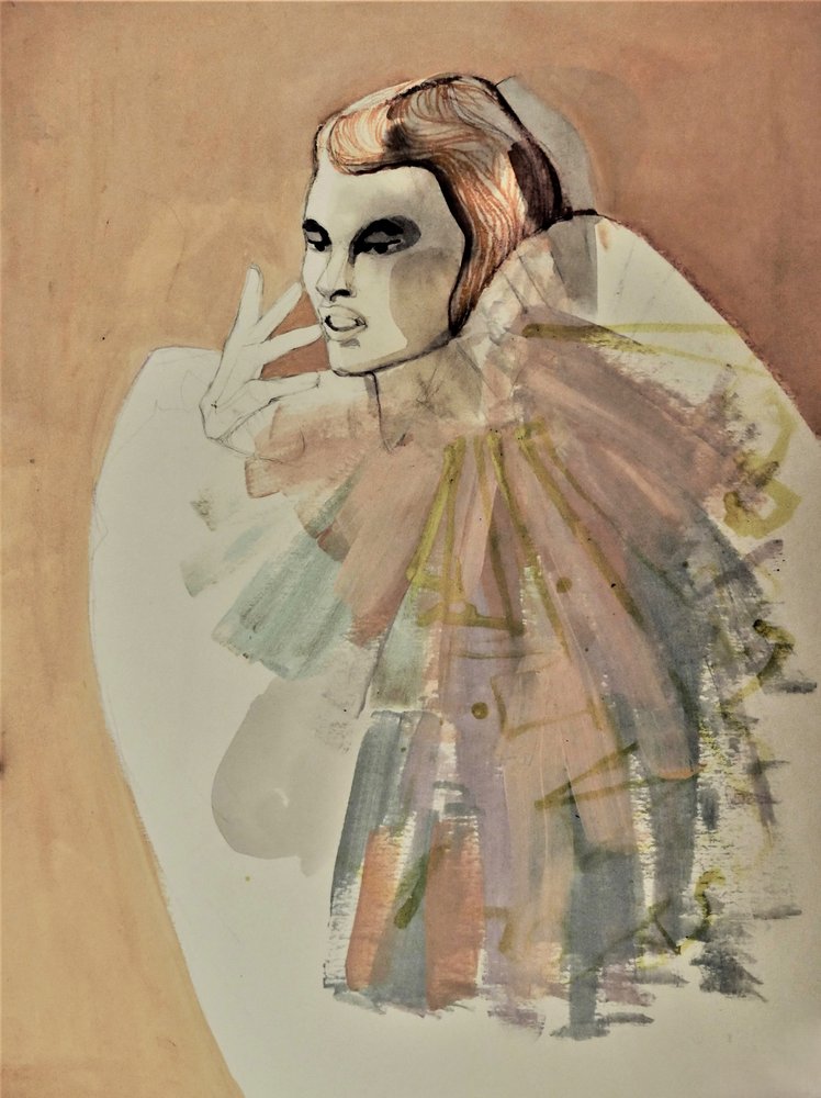 Elegancki portret modowy autorstwa Doris Schmitz