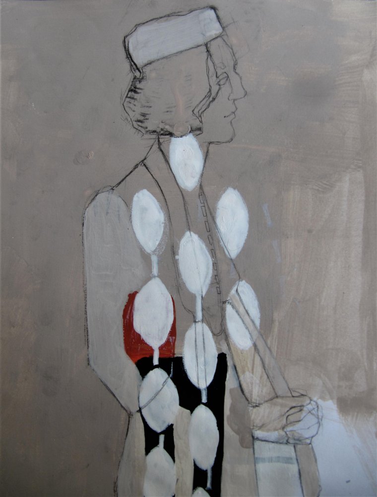 Profil eleganckiej kobiety autorstwa Doris Schmitz