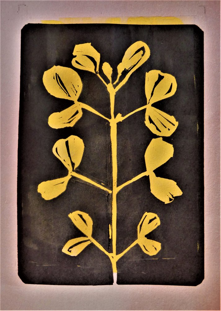 Złota forma botaniczna autorstwa Doris Schmitz