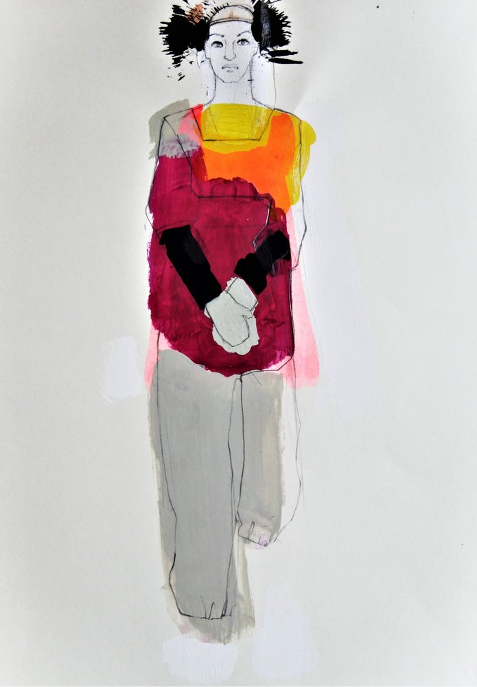 Nowoczesny portret modowy autorstwa Doris Schmitz