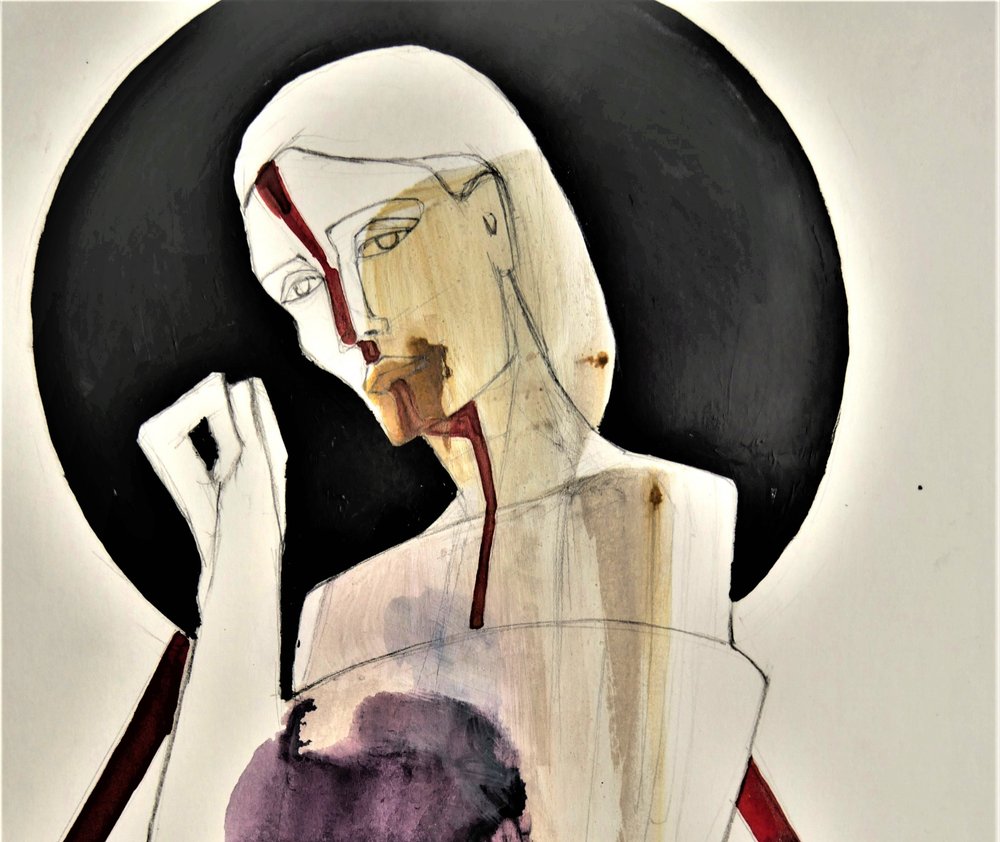 Portret autorstwa Doris Schmitz