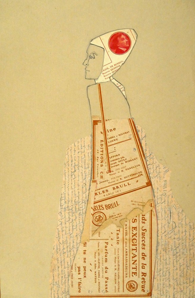 Profil papieru w stylu vintage autorstwa Doris Schmitz