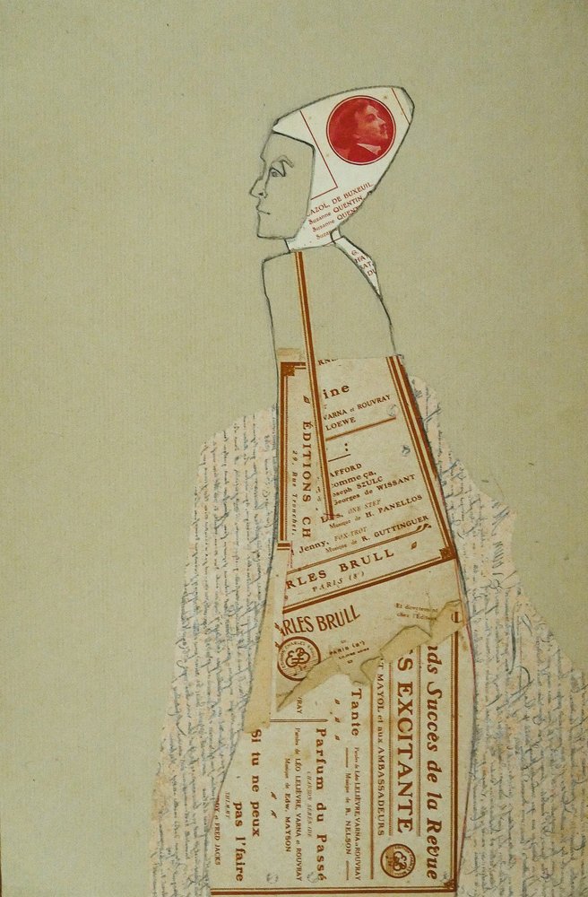 Profil papieru w stylu vintage autorstwa Doris Schmitz