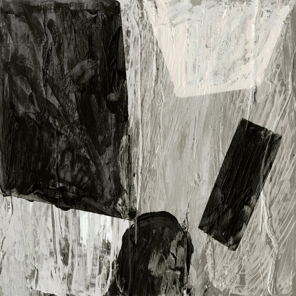 Teksturowane, abstrakcyjne, monochromatyczne autorstwa Edward Selkirk