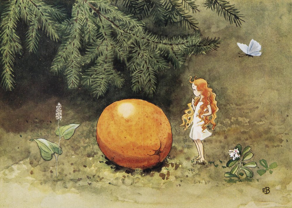 „Jajo Słońca” (1932) 003 autorstwa Elsa Beskow