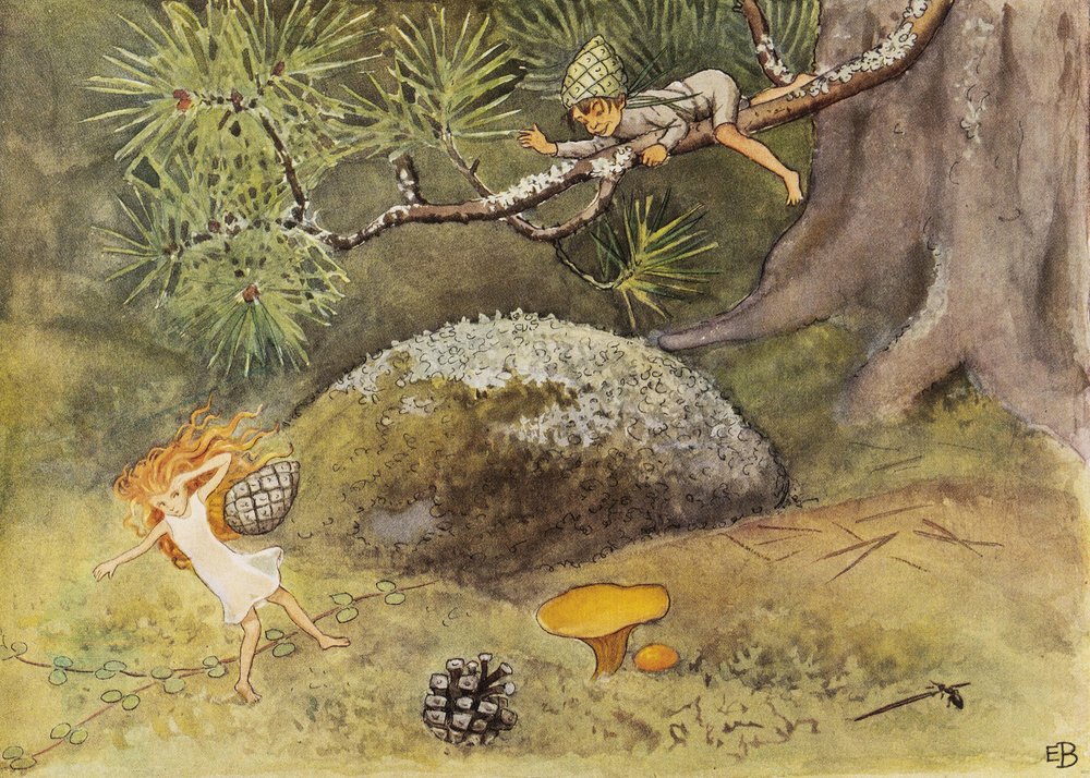 „Jajko słoneczne” Kottarna (1932) autorstwa Elsa Beskow
