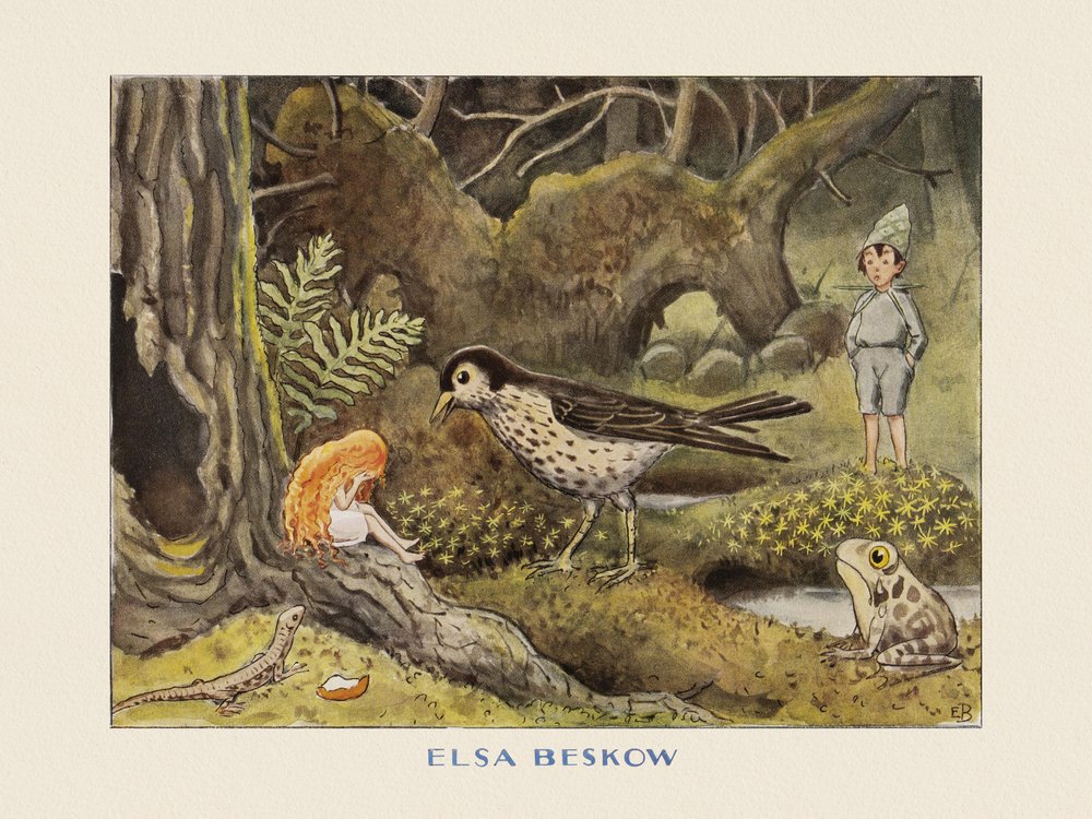 Jajko słoneczne Łzy autorstwa Elsa Beskow