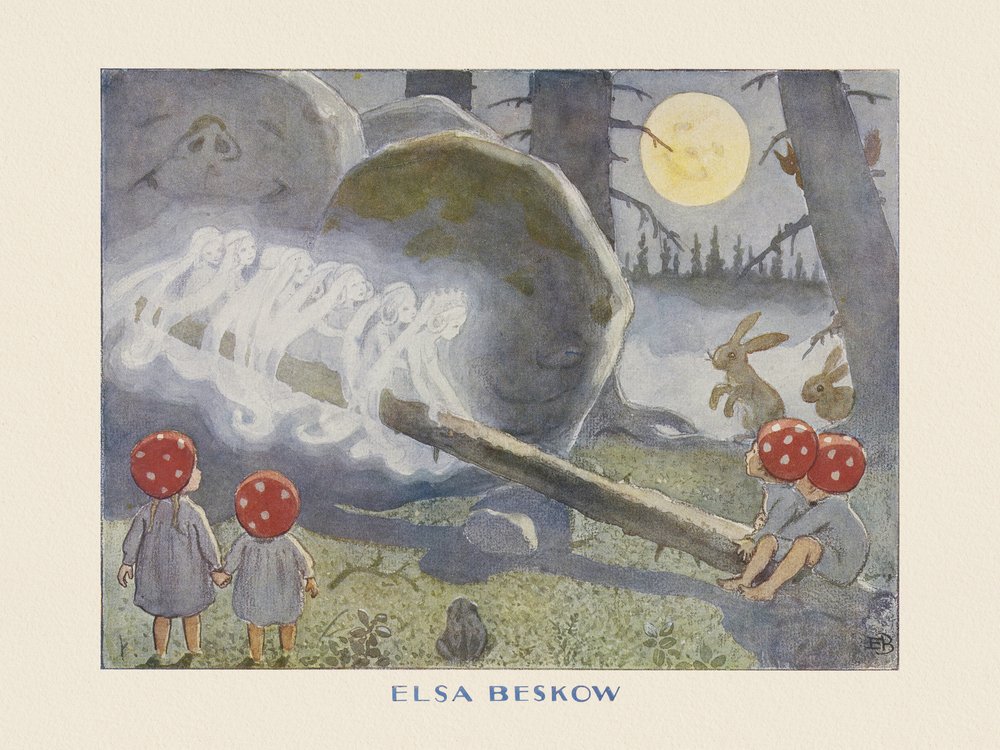 Dzieci Tomotebo – Elfy autorstwa Elsa Beskow