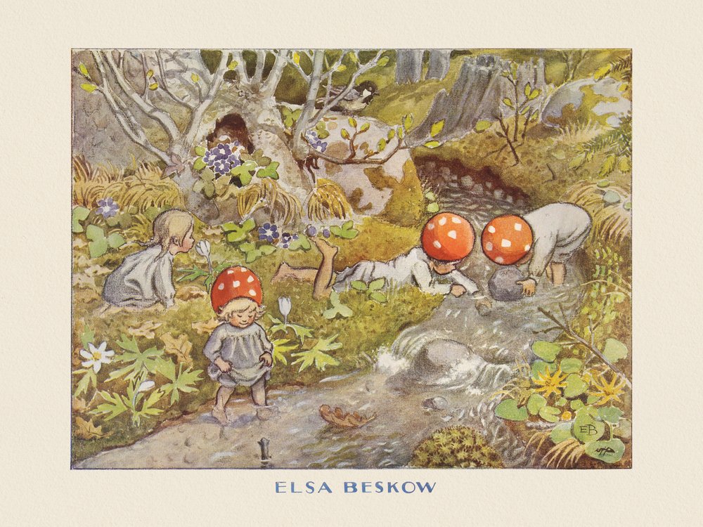Dzieci z Tomtebo – Bäcken autorstwa Elsa Beskow