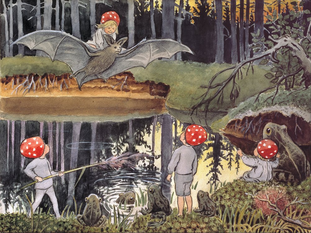 Dzieci z Tomtebo: Nietoperz autorstwa Elsa Beskow