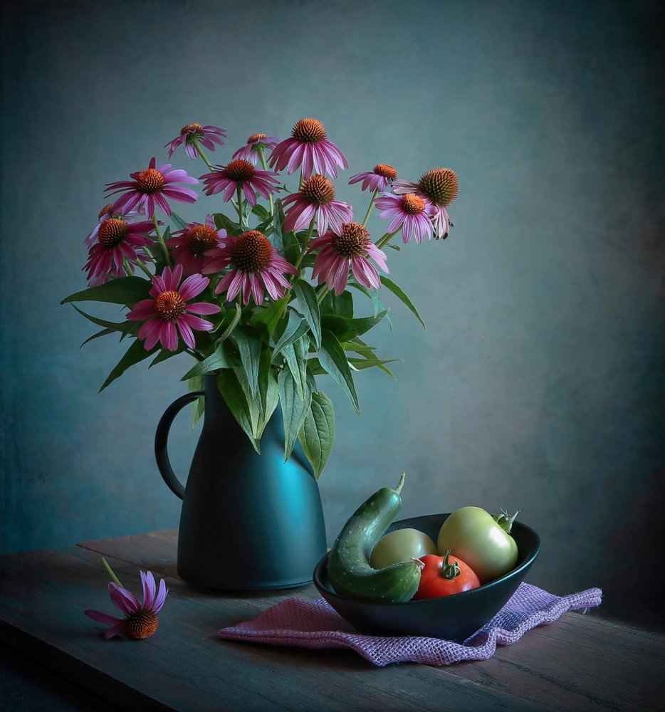 Echinacea i zbiory autorstwa Fangping Zhou