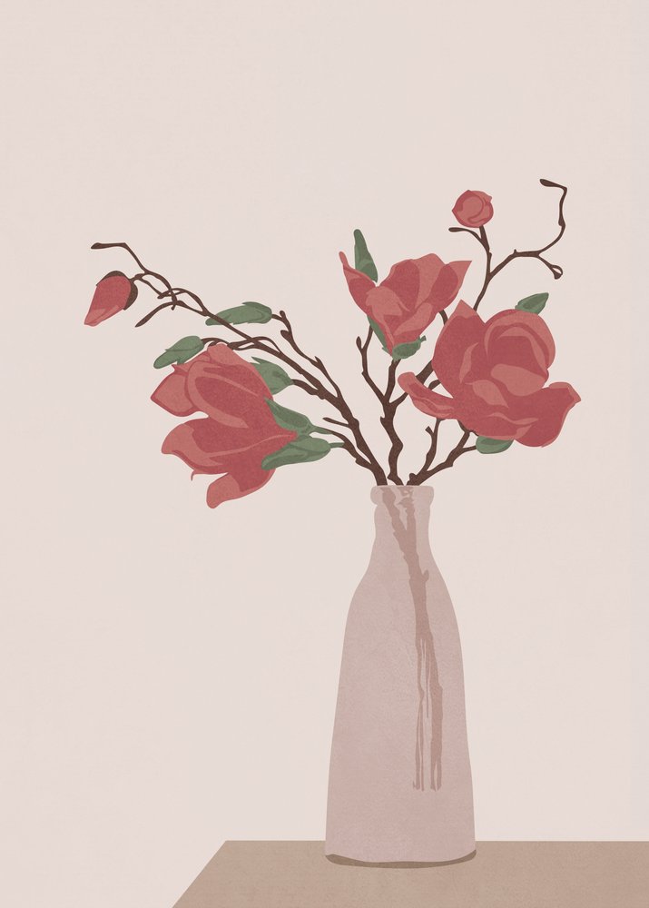 Eleganckie wazony Magnolia autorstwa Flow Line