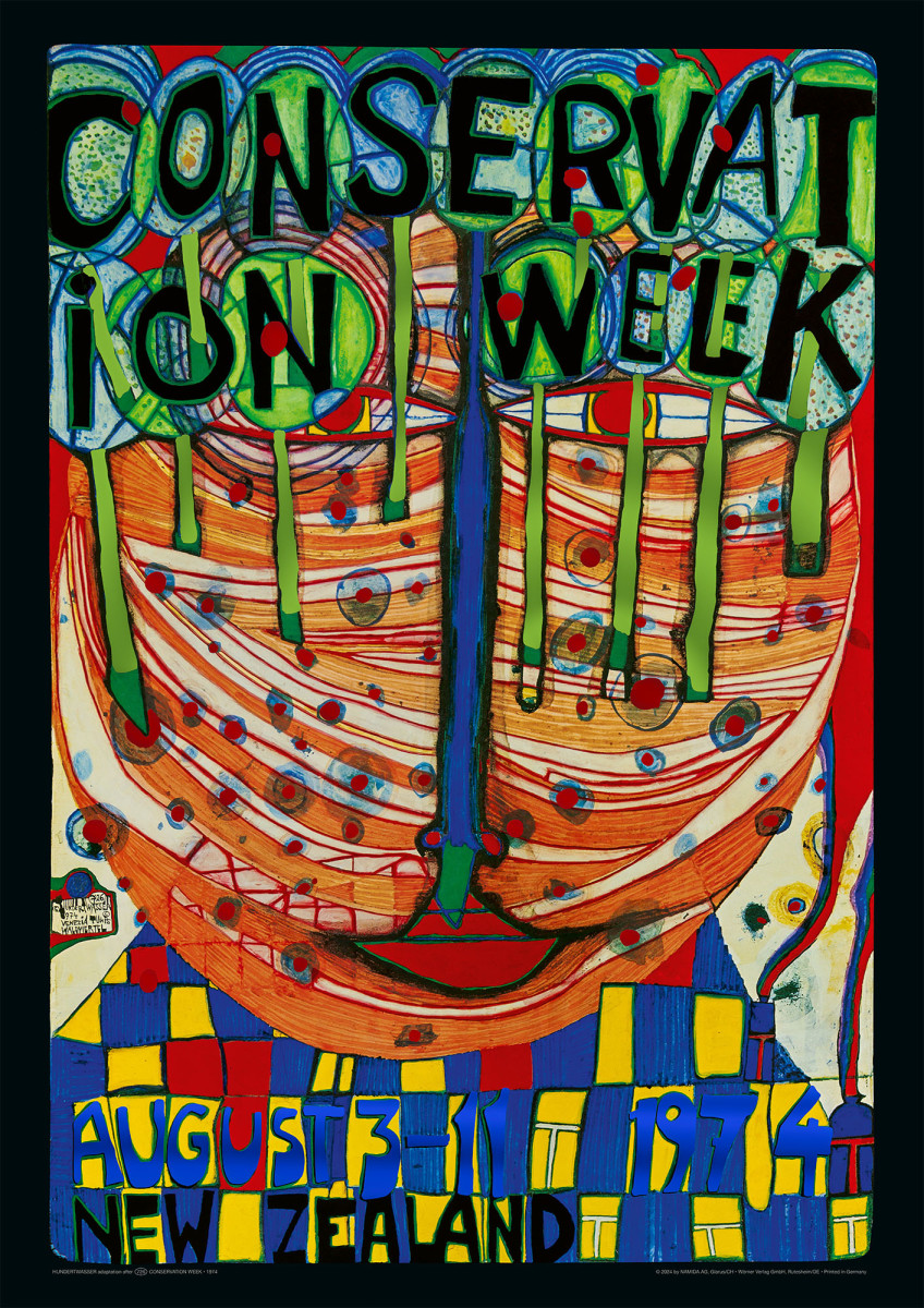 Tydzień Ochrony Przyrody (wersja ekologiczna) autorstwa Friedensreich Hundertwasser