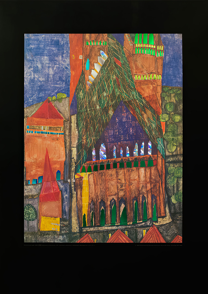 Katedra 1 autorstwa Friedensreich Hundertwasser
