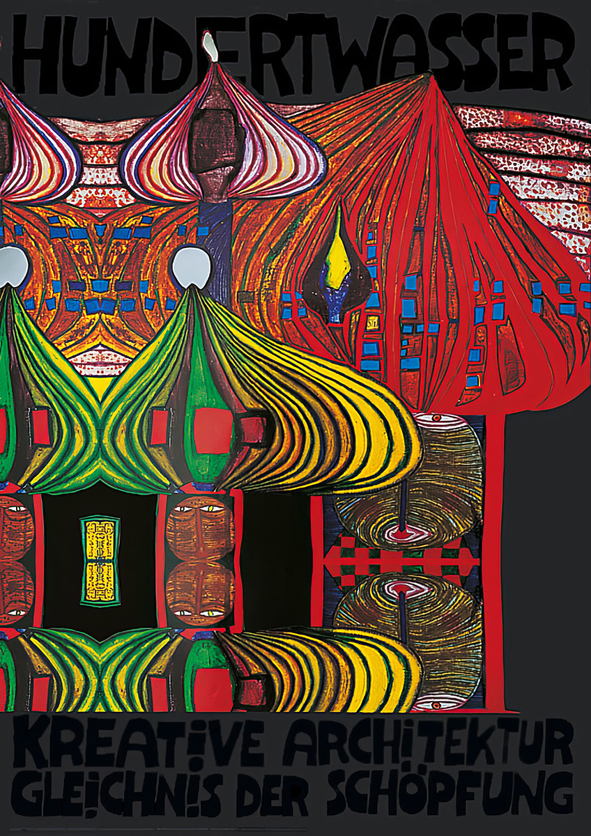 Architektura kreatywna – przypowieść o stworzeniu autorstwa Friedensreich Hundertwasser