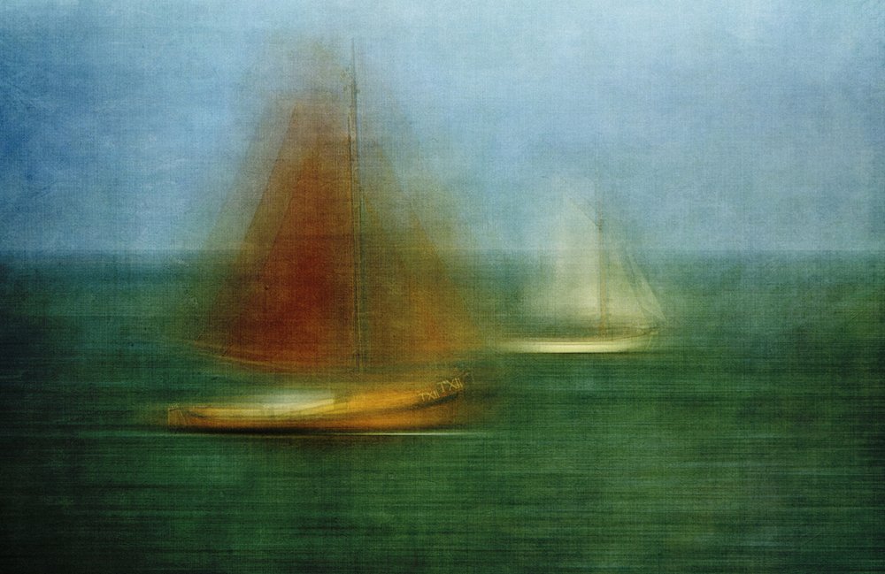 Żaglówki „Tranquil Ocean” autorstwa Greetje van Son