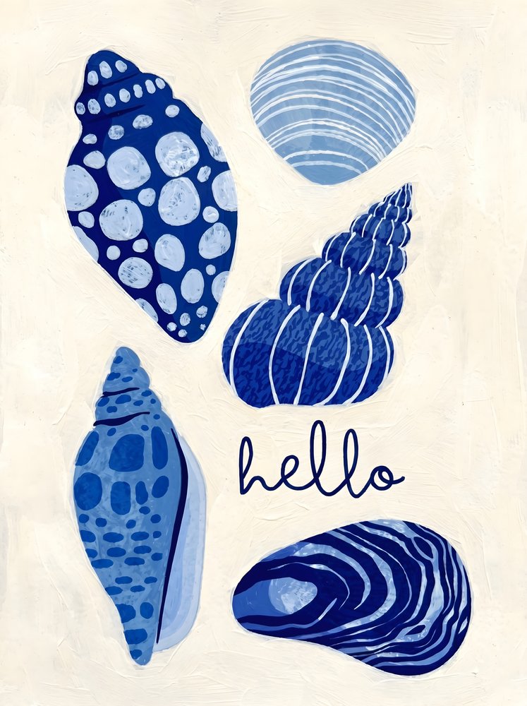 Witajcie, Blue Seashells autorstwa HUGO
