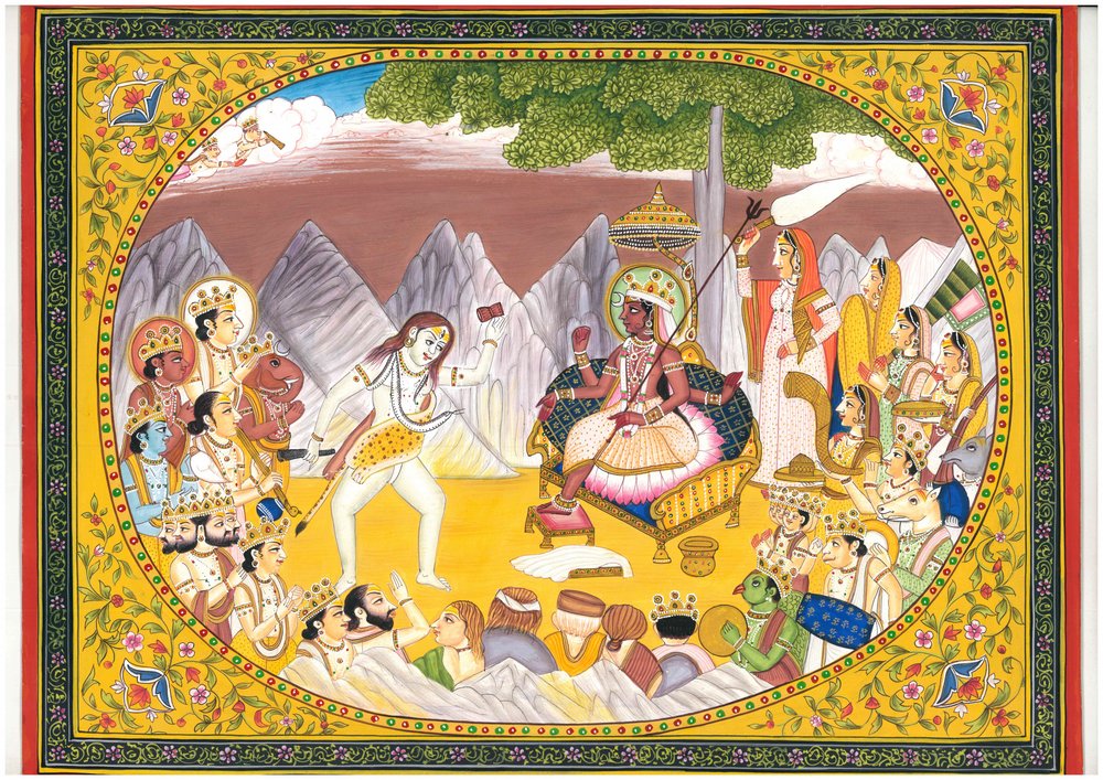 Boskie Zgromadzenie Hinduskie autorstwa IMAGINEERS STUDIO